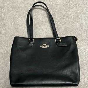 Black coach bag